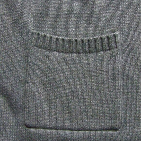 Banana Republic dress green sweater angora fur v-neck knee length preppy cozy XS - Picture 13 of 14